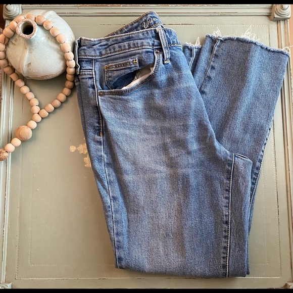 Universal Thread Denim - Universal Thread high rise kick boot crop